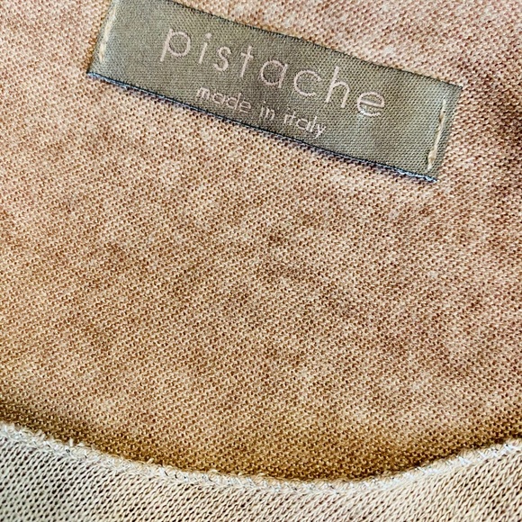 PISTACHE Sweater, Made in Italy, Size L - Picture 5 of 5